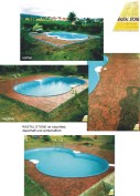Vergrössern Seite 9, Swimmingpooleinfassung in Feldsteinstruktur