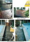 Vergrössern Seite 10, Eingänge in Feldsteinstruktur, Schwimmbadbelag in Granitstruktur